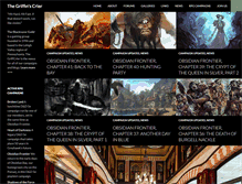 Tablet Screenshot of griffcrier.com